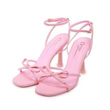Cute  Gorgeous  Basics    Polyurethane(PU)    Bow  Buckle    Office  Party  Wedding  Holiday    Spring/Summer - 粉色 - 查看 2