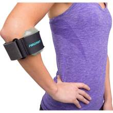 Aircast Pneumatic Armband: Tennis/Golfers Elbow Support Strap, Beige - 黑色 - 查看 4