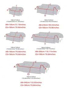 1pc Spring Floral Pattern Sofa Cover, Machine Washable Sofa Slipcover, Pet Proof Sofa Protector, Home Decor Suitable For L-Shaped Sectional, Loveseat, And Sofa, Sold Individually, Holiday Decoration - Black - View 9