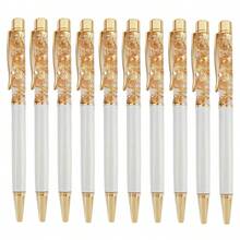 1/5/10 Pcs Customized Ballpoint Pen With Gold Foil Engraved Name, Personalized Wedding Gift, Ideal Presents For Women/Men, Friends, Family, Students, Employees, Clients, Suitable For Back To School, Graduation, Wedding, Teachers' Day, Anniversary, School Supplies,Customized Ballpoint Pens,Office & School Supplies,Xmas Decoration,Smooth Writing Pen,New Job, Office Supplies - A - View 18