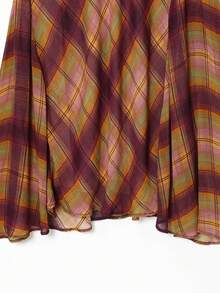 DEEKA Women's Fashionable Plaid Skirt, Slim Fit, Versatile, European And American Style, Spring/Summer - Multicolor - View 7