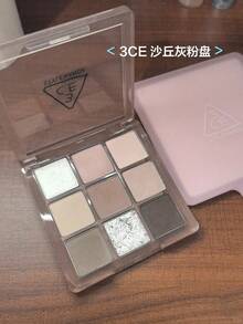 3CE Dune Gray Eyeshadow Palette, Suitable For Daily Use