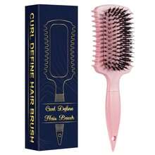 Curl Defining Brush, Curly Hair Brush Products For Effortlessly Detangling Shaping And Styling Women'S Men'S Curls On All Wet Or Dry Hair Types, Reduces Frizz - MàuC - Xem 1