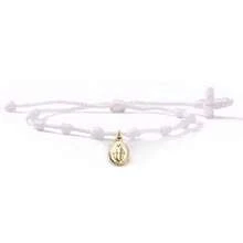 1 Peça Pulseira Minimalista de Moda com Cruz, Pulseira da Marca Jesus, Pulseira Pingente, Pulseira Trançada Colorida, Pulseira Trançada de Corda Peruana, Pulseira Religiosa, Pulseira de Casal, Pulseira de Amigo, Pulseira da Sorte, Presente de Aniversário, Presente de Família, Presente de Casal, Presente de Amigo, Presente da Sorte, Presente de Aniversário Semanal - Multicolorido - Visão 13