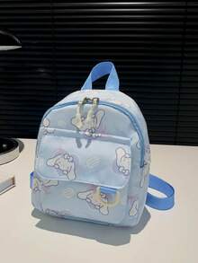 Mochila Sanrio Kuromi e Hello Kitty - Adequada para estudantes do ensino fundamental, médio, high school e faculdade, mochila infantil espaçosa, ideal para escola, viagens e uso diário. Design de desenho animado fofo, detalhes requintados, material durável, alças de ombro reforçadas, design de múltiplos bolsos, pode armazenar livros, artigos de papelaria e itens essenciais, confortável para carregar por muito tempo, um presente ideal para fãs de todas as idades da Sanrio. - Multicolorido - Visão 13