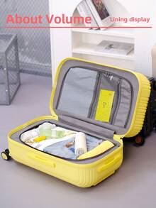 Luggage Suitcase Carry-On Shockproof Rolling Lightweight Small Password Travel Bag Box RWXF - Red - View 5