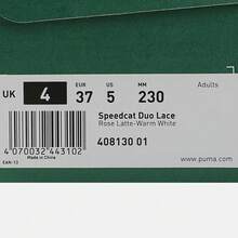 Puma Unisex SPEEDCAT Casual Low-Top Sneakers 40813001 - Light Grey - View 7