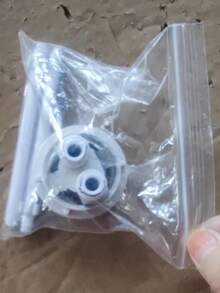 Válvula de tanque de asiento de inodoro de 38mm, accesorio de baño de doble botón, botón de tanque de inodoro de doble descarga universal, botón de descarga TKOM - 1 - Ver 7