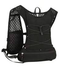 Running Vest Backpack, Lightweight Hydration Vest 5L - Adjustable Men Women Running Backpack Vest For Trail Running, Hiking, Cycling & Marathons - Black - View 7