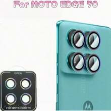 Alloy Lens Protection Film 9H Hardness Metal Ring Lens Protector, Suitable For Edge 70/Edge 60 Fusion/Edge 70 Fusion Camera Lens, Full Coverage Lens Protection Film, Metal Ring Lens Protector Pad With Locator, Easy Installation, Camera Lens Protection Sticker, Mother's Day Gift - Multicolor - View 11