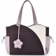 Morado oscuro-beige