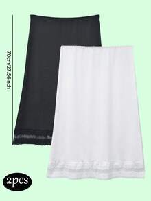 3件/2件/1件装 - 新款性感衬裙，丝滑速干，防晒可调节披肩，可作腰带、围巾、运动打底裙，防尴尬防眩光，一体式裙子，遮盖臀部，让您看起来更苗条 - 彩色 - 查看 19