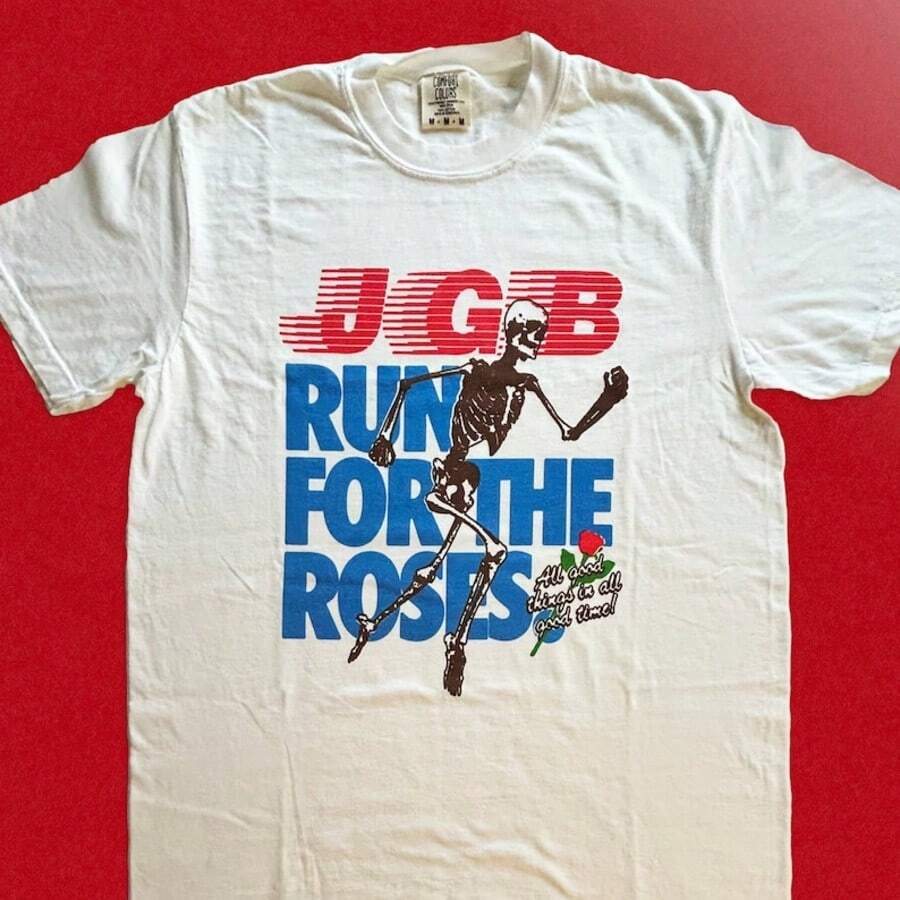 Run For The Roses Tee - White - View 1