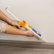 10:1 Thrust Ratio Caulking Gun – No-Drip Manual Silicone Applicator - 黃色 - 查看 5