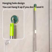 Household Chenille Cleaning Flat Mop, Rotatable Wet And Dry Mop, Used To Clean Wooden Boards, Tile Floors And Windows, Back-To-School Season.Halloween And Christmas Deep Cleaning - Blue - View 7