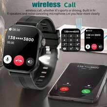 Este novo smartwatch possui uma tela grande de 2,01 polegadas, bateria de longa duração de 180mAh, lanterna potente, controle remoto da câmera, chamadas sem fio, localização do telefone, despertador e pedômetro. Adequado tanto para homens quanto para mulheres, é uma excelente opção de presente para as festas de fim de ano. - Multicolorido - Ver 5