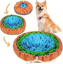 Esterilla de olfateo para perros - Esterilla de alimentación interactiva de estimulación mental para comedores rápidos, lavable a máquina para búsqueda y alimentación de perros pequeños y grandes - Multicolor - Ver 9