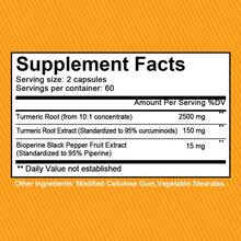 Daitea Curcumin Bioperine Supplement - Contains Turmeric Root And Black Pepper Extract - Supports Overall Health, Suitable For Men And Women - 120 Capsules - 1 chai - Xem 2