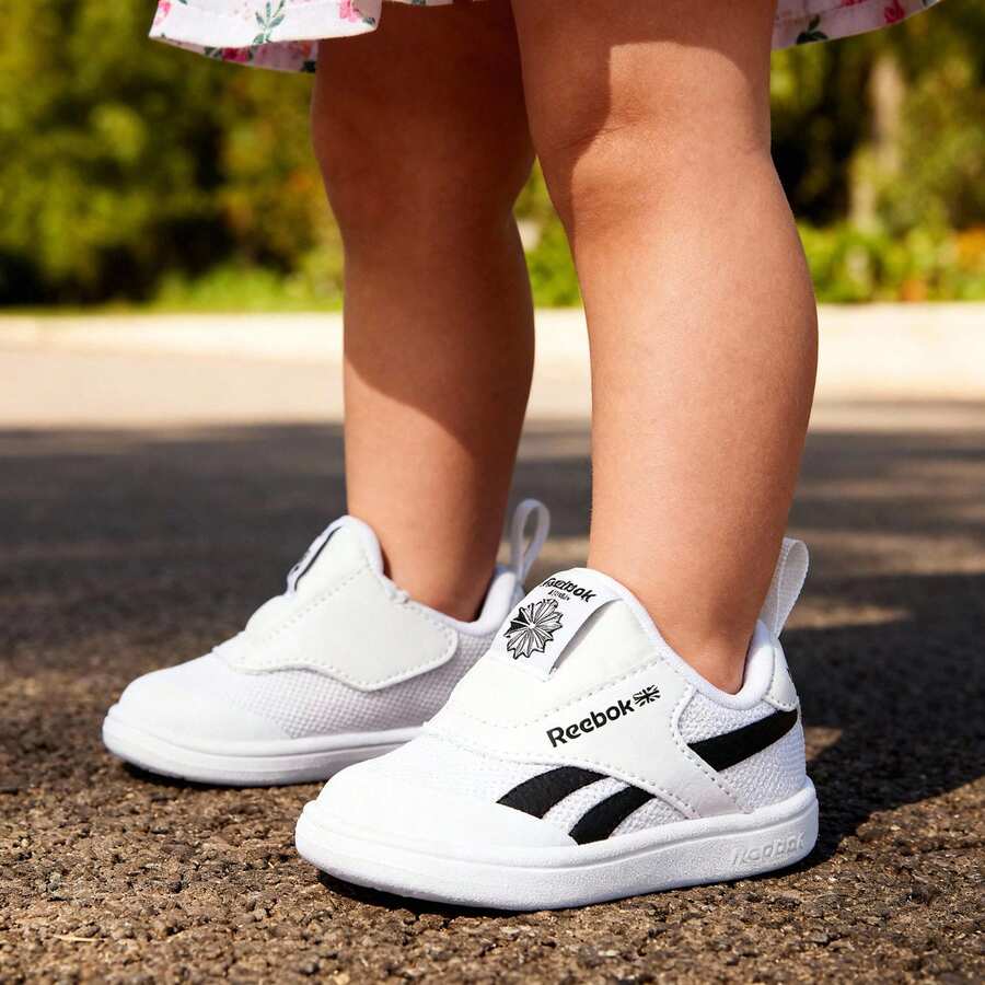 Reebok White Club C Revenge Slip On Children's Tennis Shoes - 白色 - 查看 1