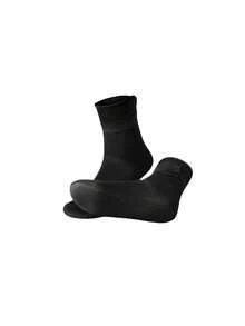 1 Pair/2 Pairs Neoprene Water Socks, 3mm Thick Non-Slip Diving Socks For Beach, Swimming, Snorkeling, Suitable For Outdoor Water Sports, Quick Drying, Suitable For Men And Women - Black - View 12