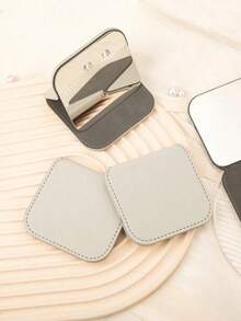 1 PC DIY Stainless Steel Table Makeup Mirror Perfect Gift For Wedding Party Birthday Valentine's Day Graduation And Mother's Day To My Friend Great Quality Compact Size For On-The-Go Beauty, Compact Vanity Mirror, Pocket Mirror, Small Mirror, Living Room Home Bedroom Bathroom House Decor, Travel Stuff, Wedding, Party, Birthday, Gifts For Men Mom Dad Best Friends Teacher, New Years, Accessories, Funny Gift, Makeup, Room Decor, Vanity, Makeup Accessories, Mirror, Vanity Mirror, Mini Mirror, Hand Mirror,Cheap,Stocking Stuffers,Makeup,Makeup Tools,Cheap Stuff,Gifts,Gifts For Women,Christmas Gifts - 彩色 - 查看 12