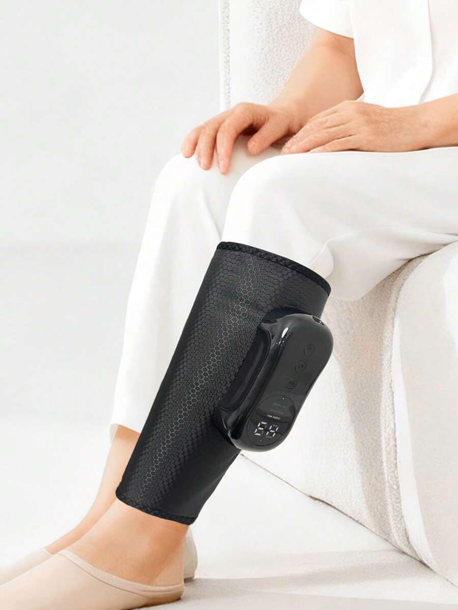 Heated Air Compression Leg Massager, Constant Temperature Kneading Massage Device For Home Use, Electric Air Pressure Kneading Calf Massager, Leg Relaxation Foot Massager - Multicolor - View 1