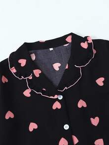 [Dreamery]Women Pajama Sets - Black - View 2