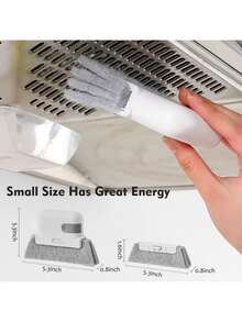 1 PCS Easily Clean Small Gaps And Frames With The Universal Window Track Cleaning Brush - Perfect For Kitchen Countertops And More! - Random Color - View 10