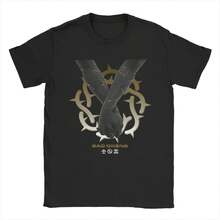 Harajuku  es una camiseta de metalcore americana, camiseta de algodón de manga corta para hombres, ropa de verano con cuello redondo - Negro - Ver 10