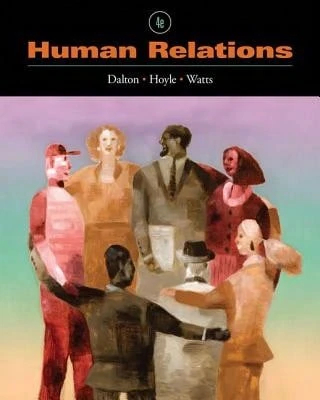 Pre-Owned Human Relations (Paperback) By Marie Dalton, Dawn Hoyle, Marie Watts - Single Book - View 1