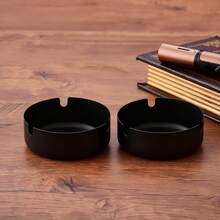Customized Stainless Steel Ashtray, Can Be Engraved With Name, Phone Number, Company Name - Promotional Gift, Portable Silver Ashtray, Suitable For Bars, Graduation Ceremonies, Party Favors, Creative Gifts And Promotional Customization, Ideal Gift For Dad, Grandpa, Husband, Father, Boyfriend - Multicolor - View 13