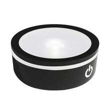 1. 装饰艺术风格灵敏触摸开关LED显示底座。USB供电，可变色艺术支架，适用于3D水晶照片、玻璃球、亚克力艺术品、珠宝、透明材料、树脂等。适用于派对、家居、房间、书桌、办公室装饰。 - 彩色 - 查看 7