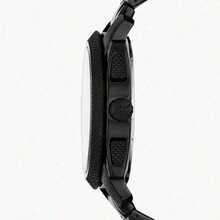 Fossil ساعة رجالية كوارتز من الفولاذ المقاوم للصدأ ذات ثلاث عقارب، علبة من الفولاذ المقاوم للصدأ/زجاج مقاوم للخدش، مناسبة للارتداء اليومي. هذه الساعة هدية مثالية للرجال. FS4552 - الأسود - مشاهدة 5