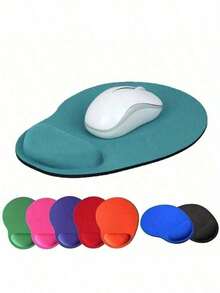 وسادة راحة معصم من السيليكون سميكة مريحة ومانعة للانزلاق مع تأثير ثلاثي الأبعاد، مناسبة للمكتب - متعدد الألوان - مشاهدة 8