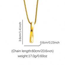 时尚个性化十字架吊坠项链 - 男女皆宜的十字架项链 - 奢华情侣吊坠 - 送给女朋友的礼物 - 生日礼物 - 节日礼物 - 毕业礼物，圣诞节、万圣节、情人节礼物 - 項鍊 - 查看 11