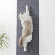 1pc Self-Adhesive Cat Scratch Board, Wall Mounted Cat Scratching Mat, Trimmable, Protects Sofa & Wall, Multi-Functional & Durable - 40*100cm - View 11