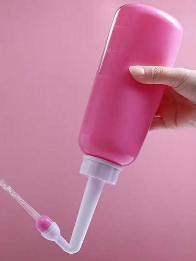 1ชิ้น 350มล. ขวดบีเดต์พกพาสำหรับเดินทาง, ขวดสเปรย์ทำความสะอาดช่องคลอดแบบกันรั่ว, อุปกรณ์ทำความสะอาดสุขอนามัยสำหรับผู้หญิงแบบพกพา