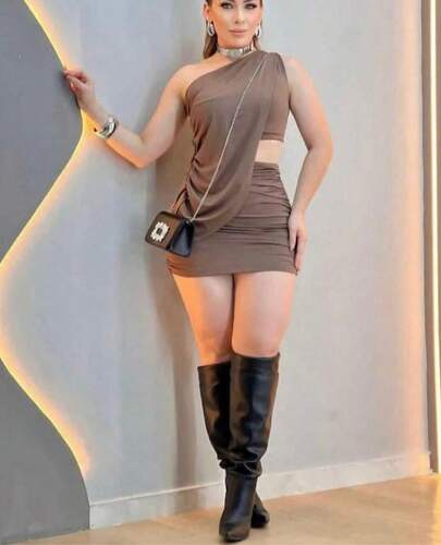 Vestido cintura alta conjunto 3 peças  feminino mula manca