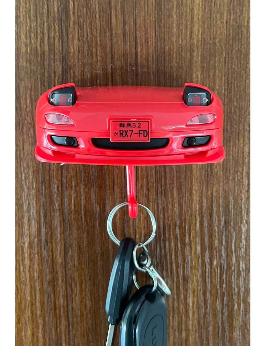 Car Model Key Holder Rack, Wall Mounted Key Organizer Rack, Creative Key Hook Decor - Party Gift - Multicolor - View 1