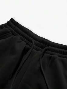 两件套女士休闲运动裤，简约青春，校园风，时尚百搭，通勤、运动、户外皆宜，适合高中生、大学生、少女，粉色蝴蝶结冬季款 - 黑與白 - 查看 9