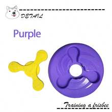 Perro训练圆盘 - 柔软的天然橡胶材质，对狗狗的口腔非常友好 - 呵护牙齿，非常适合抛接游戏。材质柔软，方便携带，适合散步时使用。不适合作为咀嚼玩具。 - 彩色 - 查看 13