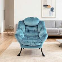 Living Room Chairs - Baby Blue - View 3