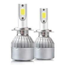 LED Bulb Kit C6 H7 3800 Lm 36 W 6000 K Cold White For Car Motorcycle - 彩色 - 查看 5