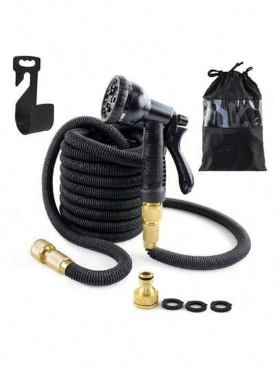 Garden High-Pressure Car Wash Water Gun Magic Automatic Hose Gardening Water Pipe Retractable Hose