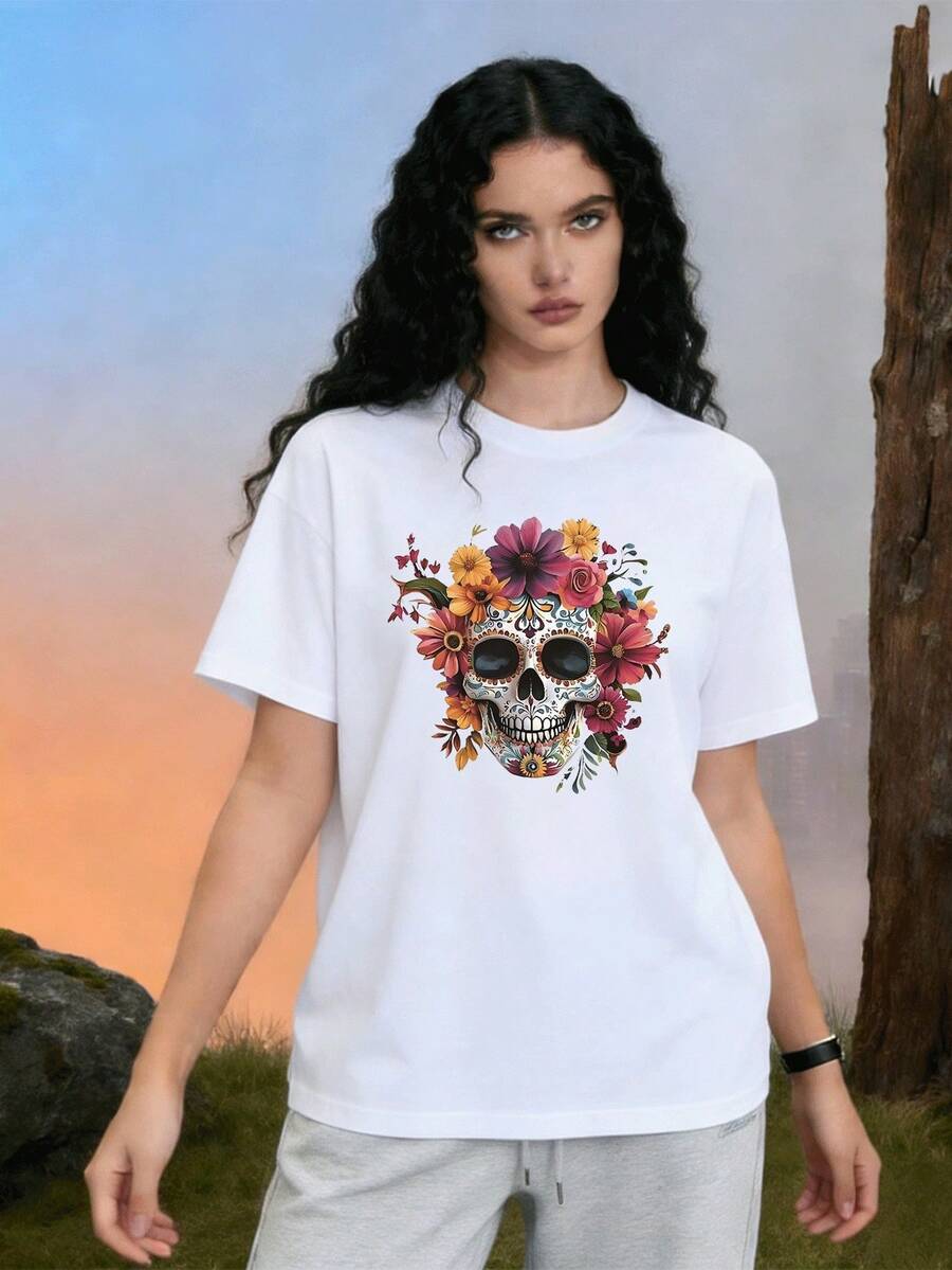 Women T-Shirts - White - View 1