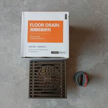 1pc Stainless Steel Thickened Floor Drain, All-Copper Gravity Core + Filter Screen Anti-Clogging Floor Drain Bathroom Decor - Multicolor - View 21