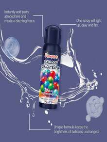DOWMOO 100ml Balloon Shine Spray, It Enhances The Ambiance Of Balloons And Has A Long-Lasting Effect, Creating A Textured High-Gloss Spray. The High-Gloss Balloon Spray Enhances The Shine Of Balloons With A Long-Lasting Effect. - Multicolor - View 3