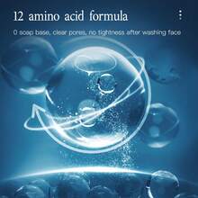 200毫升男士维生素B5控油清爽洁面慕斯，深层清洁，低致敏性，温和不刺激，保湿洁面乳，适合所有肤质，父亲节完美礼物 - A - 查看 8