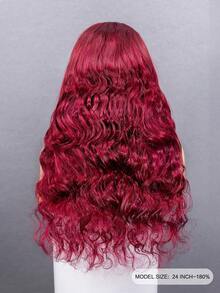 OQ Hair 200% Density 16-28 Inch Body Wave 99J Burgundy Color Wear Go Glueless Wig 7x5 Pre Cut Lace Frontal Wig Pre-Plucked Hairline Lace Front Wig 100 Natural Human Hair Wigs Glueless Glueless Sans Colle Bling Hair Human Hair Y2k Human Hair Wig Valentines Gifts Hair Accessories 100 Human Hair Wigs Real Human Hair Lace Wig Daily Use Quick Ship Women Fast Shipping Vacation Travel For Women - S99J - View 4