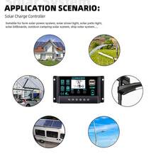 1500W Complete Solar System With Controller Set USB Solar Panel 100A Controller Inverter 12V/24V For Home RV Camping Waterproof - SEP-sP20 - View 9